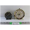 Image 1 : (2) Vintage Westclox Clocks - As Is