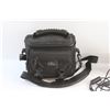 Image 2 : Samsonite Camera Bag, Canon Digital Video Camcorder and Cord - As Is