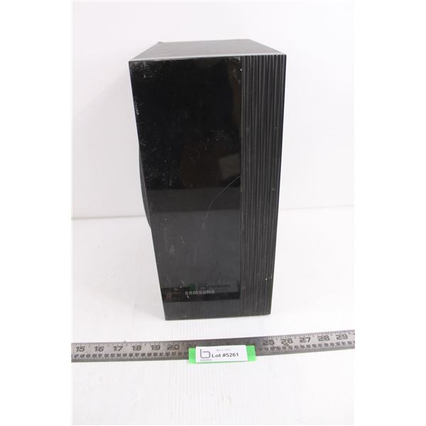 Samsung Subwoofer Speaker System PS-CWO 14" x 11.5" x 6" - Untested - As is