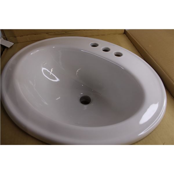 Kohler Pennington 2196-4-0 Self Rimming Lavatory Sink - Unused - Original Packaging 21" x 21" x 10"