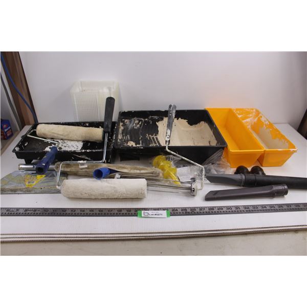 Painter's Lot (Trays, Rollers, Misc.)