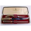 Image 2 : Vintage Haddon Hall Turkey Carving Set in Original Case, Staedler Fimo Crafting Kit - Unused