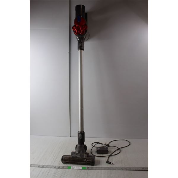 *Dyson Cordless Wand Vacuum with Charging Cord and Wall Mount- Powers On-Pick Up Preferred