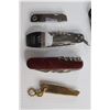 Image 3 : (5) Folding Knives and Multi Tools