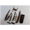 Image 6 : (9) Folding Knives & Multi Tools and Sheath