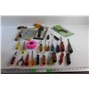Image 1 : Assorted Screwdrivers, Dry Wall Tools, Hammer, Pink Tape and Herb Scissors