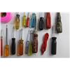 Image 7 : Assorted Screwdrivers, Dry Wall Tools, Hammer, Pink Tape and Herb Scissors