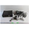Image 1 : Microsoft XBox 360 Gaming Console, Xbox & Sony Controllers and Cords - As Is