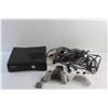 Image 2 : Microsoft XBox 360 Gaming Console, Xbox & Sony Controllers and Cords - As Is