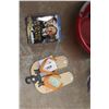 Image 5 : Outdoor Scrub Brush, (3) Plastic Buckets, Kids' Slippers - Size 11 and Blue Ray Midsomer Murders Mov