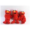 Image 2 : (3) Sesame Street Elmo Action Toys - As Is