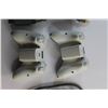 Image 4 : (2) Microsoft Xbox 360 Wireless Controllers and Assorted TV & Power Cables - As Is