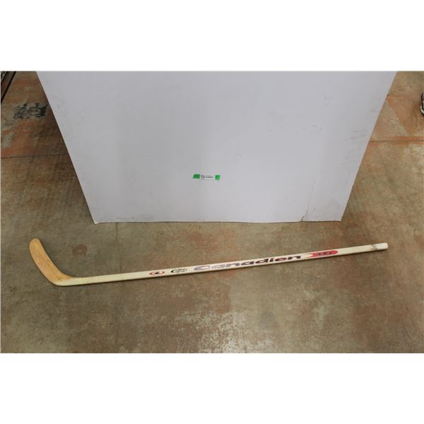 *Canadian C50 Wooden Hockey Stick 66''