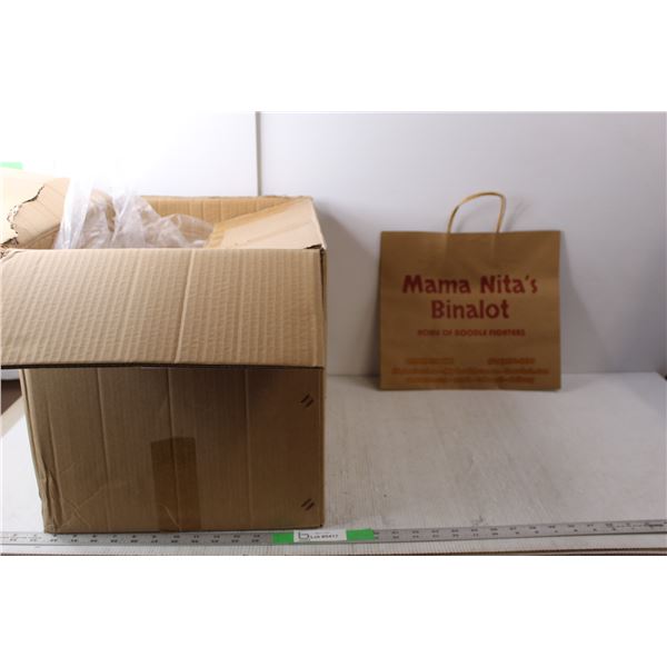 *Box of Mama Nita's Binalot Kraft Paper Bags