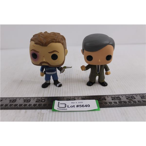 (2) Funko Pop (X-Files Smoking Man & Boomerang)
