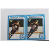Image 2 : (2) REPLICA Edmonton Oilers Wayne Gretzky Trading Hockey Cards