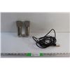 Image 1 : (2) Apex 435 Microphones and Cables - As Is