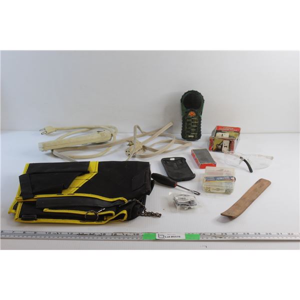 Cass Creek Electronic Deer Call - Tested, Power Bar, Cord Extension, Tool Organizer, Knife Sharpener