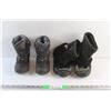 Image 1 : (2) Pairs of Kids' Winter Boots & Mukluks - Size 10 & 8 1/2''