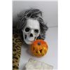 Image 5 : Candle Holders, Assorted Fabric, Halloween Decor and Misc