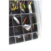 Image 9 : Black Arrow Fishing Lure Box 10'' x 3'' x 14'' and Fishing Lures