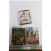 Image 1 : Sony Playstation 2 (PS2) NBA Live 2004, PC Civilization IV and Wii Cabela's Hunting Expedition Games