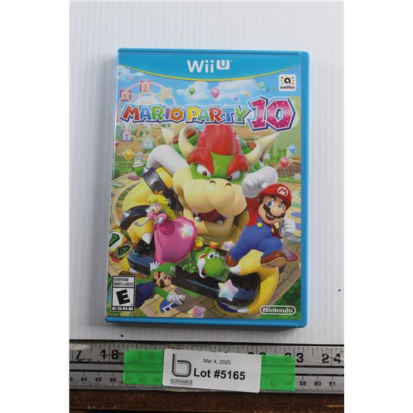 Nintendo Wii Mario Party 10 Game