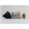 Image 2 : (4) Star Wars Figurines and Key Chain
