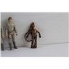 Image 5 : (4) Star Wars Figurines and Key Chain
