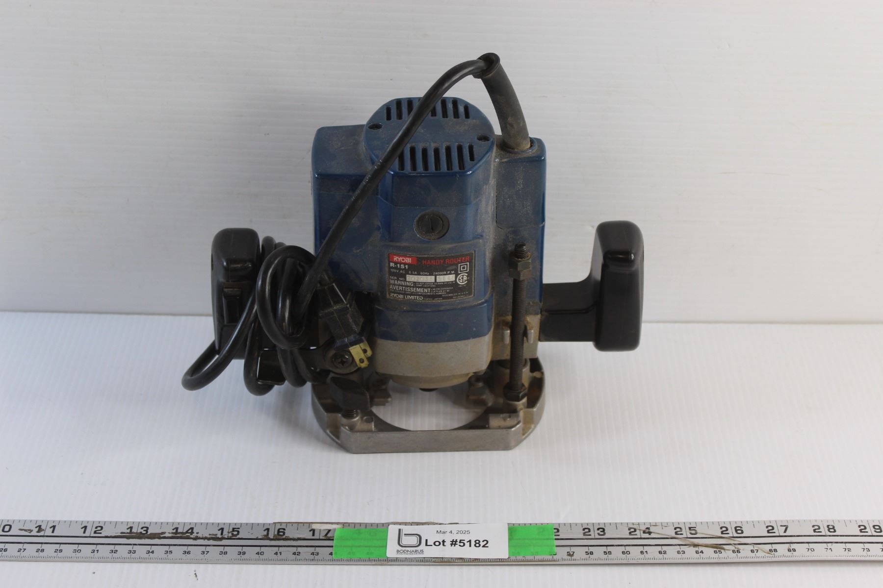 Ryobi Handy Router - Tested - Bodnarus Auctioneering