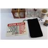 Image 4 : Hand Lotion & Hand Soap Gift Kit, (2) Beer Glass Cups, Ceramic Mug, House Rules Sign, African Idol a