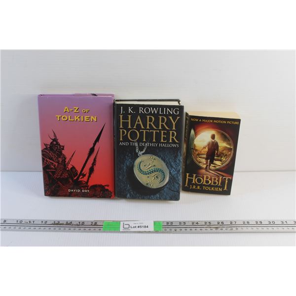 (3) Books - David Day, Harry Potter and The Hobbit
