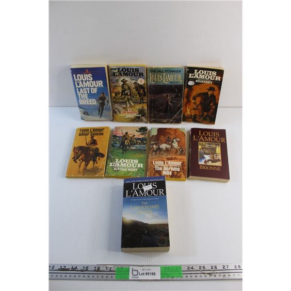 (9) Books by Louis L'Amour