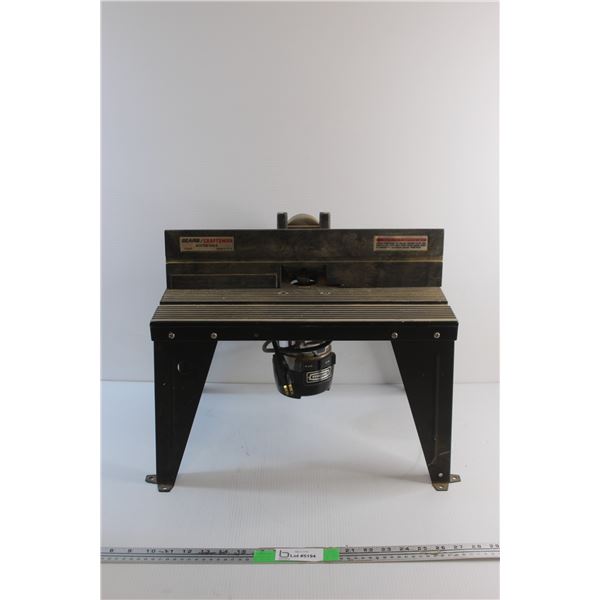 *Sears/Craftsman Router Table - Tested - 15'' x 18'' x 13''