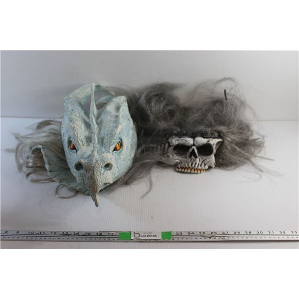 (2) Halloween Masks