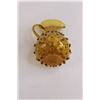Image 3 : Hobnail Florentine Amber Glass Pitcher, Vases, Faux Plant