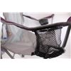 Image 4 : Ozark Trail Comfort Mesh Chair with Tote 32" x 20" x 38" - Drink Holder Mesh has a tear