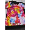 Image 5 : (4) Clothing Pieces (Ardene Sun Dress Size L - Unused, Bella & Birdie "Love" Tie Dye Top - Size L - 