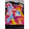 Image 6 : (4) Clothing Pieces (Ardene Sun Dress Size L - Unused, Bella & Birdie "Love" Tie Dye Top - Size L - 