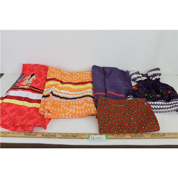 Women's Clothing Lot (3 Skirts - 32" Length), Child's Dress Size 2, Fabric