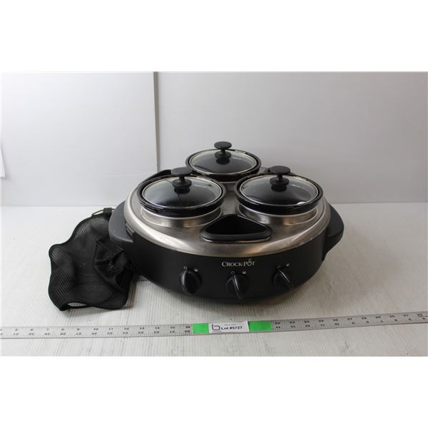 Crock Pot Multi Pot 14" Wide-Untested