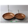 Image 1 : (2) Gotham Steel Pro Frying Pans Up to 19.5" Long & 11.5" Wide