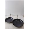 Image 2 : (4) Blue Diamond Frying Pans Up to 19.25" Long x 11.5" Wide