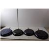 Image 3 : (4) Blue Diamond Frying Pans Up to 19.25" Long x 11.5" Wide