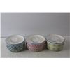 Image 3 : (6) Stoneware Bowls with Plastic Lids