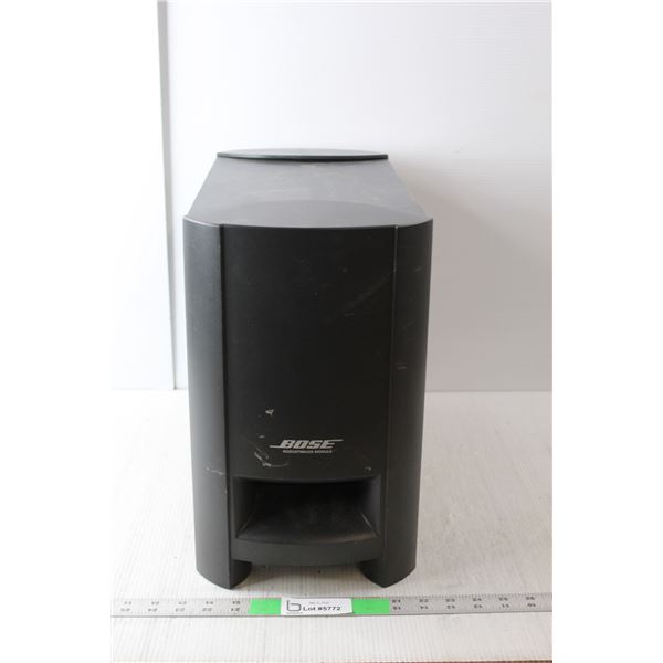 Bose Cinemate Digital Home Theatre Speaker System Acoustimass Module- Untested WILL NOT SHIP 14" Tal