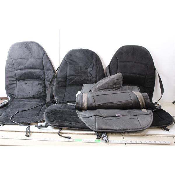 (3) HealthMate Vehicle Seat Warmers- Untested & Masque Seat Cover