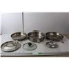 Image 1 : (2) Kirkland Signature Pans, Skillet, Miscellaneous Lids