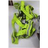 Image 5 : Air Line Hose - Length Unknown - One End Cut, Tool Pouches - As is, Hi-Vis Suspenders, Plastic Stora