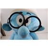 Image 2 : Large Stuffed Toy "Brainy Smurf" 42" Length Approx